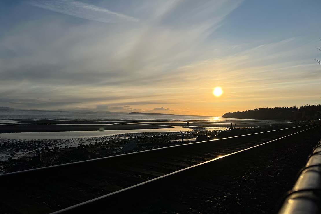 Enjoy breathtaking sea views at White Rock with a scenic coastal tour featuring relaxing waterfront landscapes and oceanfront attractions.