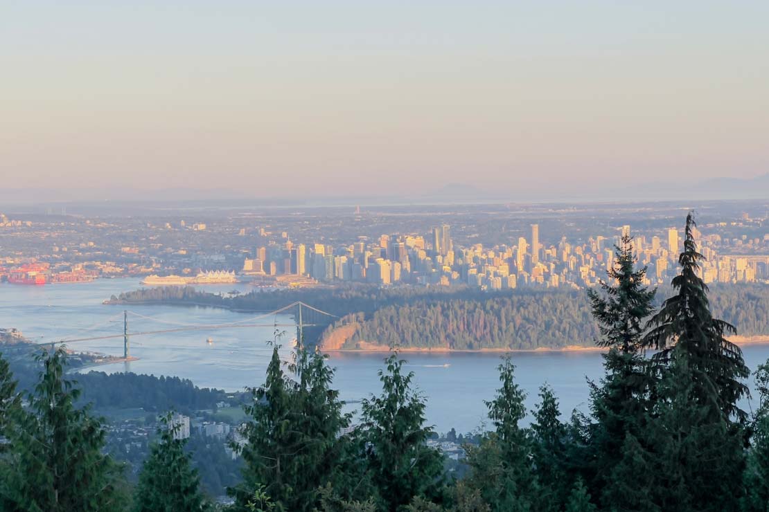 Experience breathtaking mountain and city views from Cypress Mountain Lookout with a private Vancouver hidden gems tour.